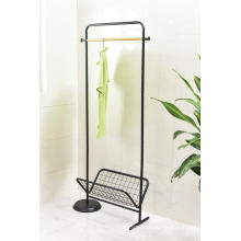 Entryway storage rack metal